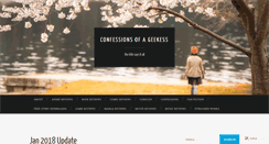 Desktop Screenshot of confessionsofageekess.com
