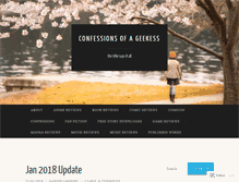 Tablet Screenshot of confessionsofageekess.com